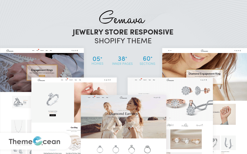 Gemava - Jewelry Store Responsive Shopify Theme