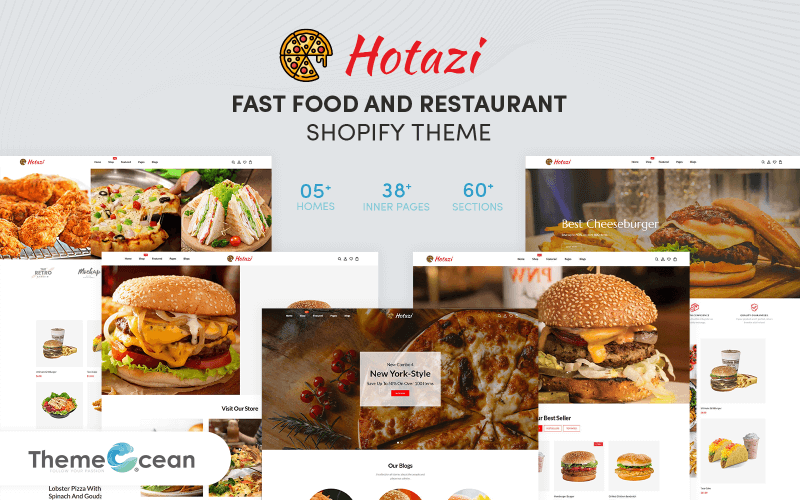 Hotazi - Fast Food & Restaurant Shopify Theme