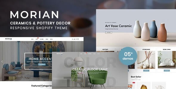 Morian - Ceramics & Pottery Decor Shopify Theme