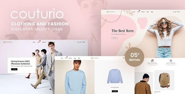 Couturio - Clothing & Fashion Responsive Shopify Theme